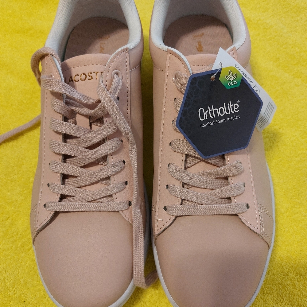 Lacoste Women's Sneakers in Soft Pink
